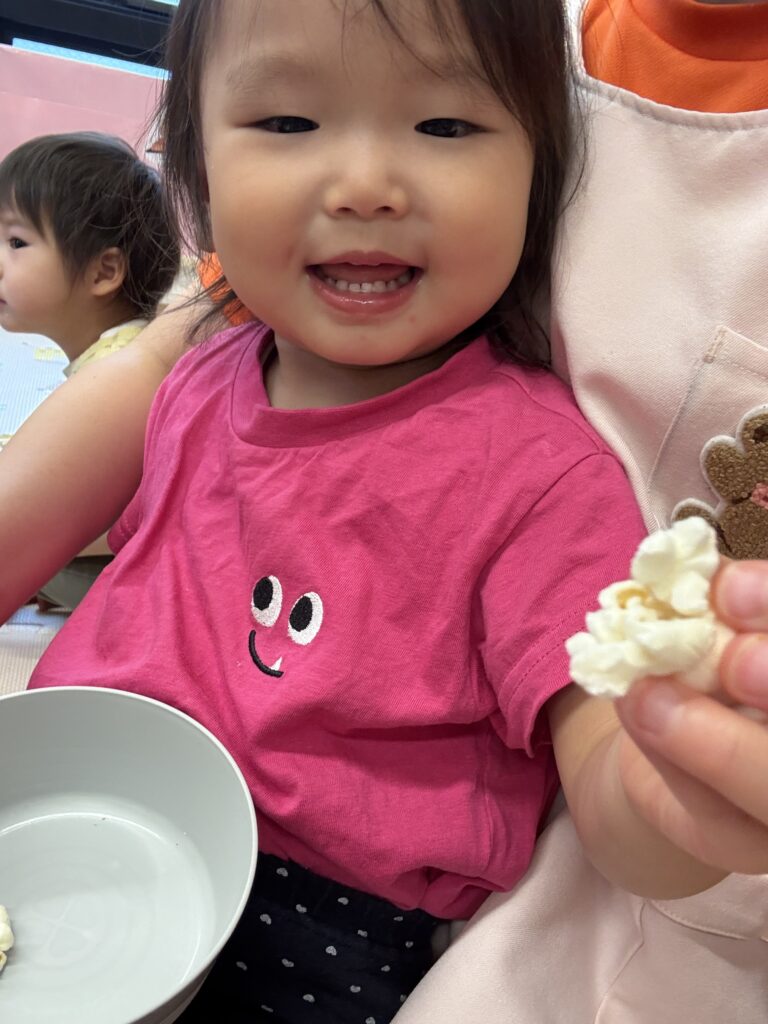 食育【ポップコーン作りの観察】🍿👀
